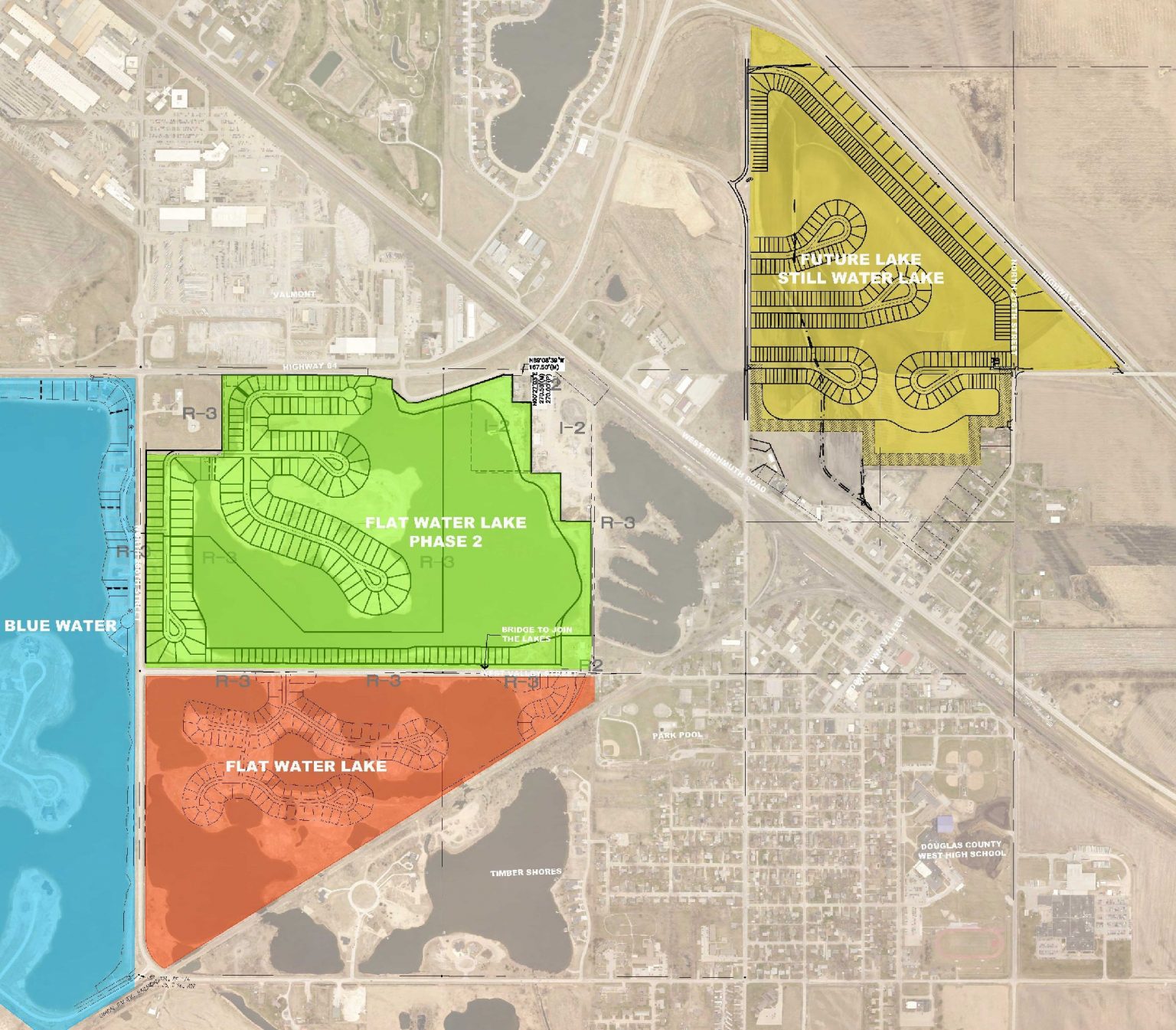 Flatwater Lake Estates Hampton Development